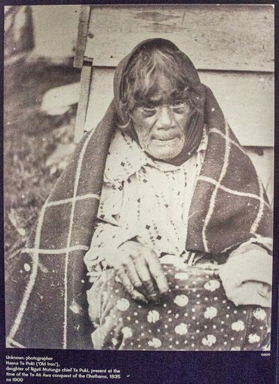 Photo of a Moriori Woman by Unknown